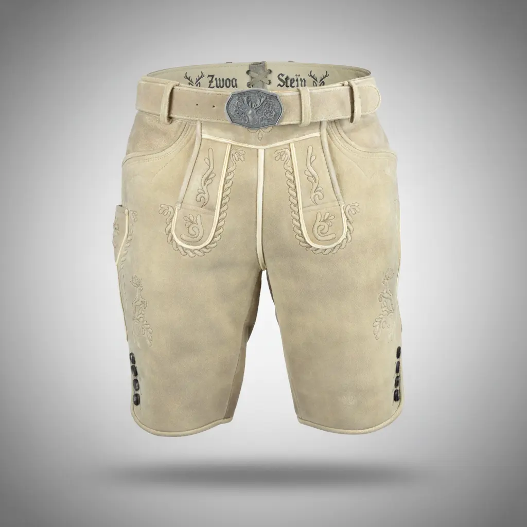 Lederhose ZSH-2028 Hirsch (42)